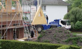 Errichtung Dachstuhl